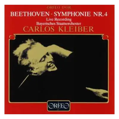 CD Ludwig van Beethoven: Symphonie Nr.4 - Live Recording