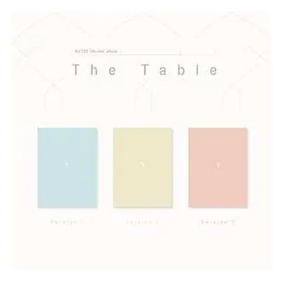 CD Nu'est: The Table - Version 2 Pieces Of Pie (7th Mini Album)