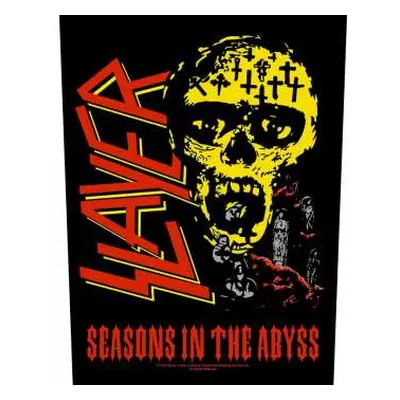 Slayer Back Patch: Seasons In The Abyss