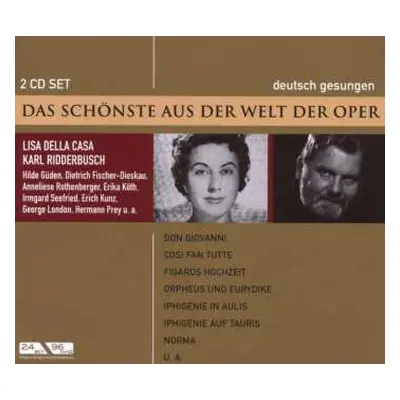 2CD Various: Das Schönste Aus Der Welt Der Oper | Don Giovanni, Cosí Fan Tutte, Figaros Hochzeit