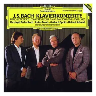 LP Johann Sebastian Bach: Klavierkonzerte = Piano Concertos = Concertos Pour Piano BWV 1060 • 10