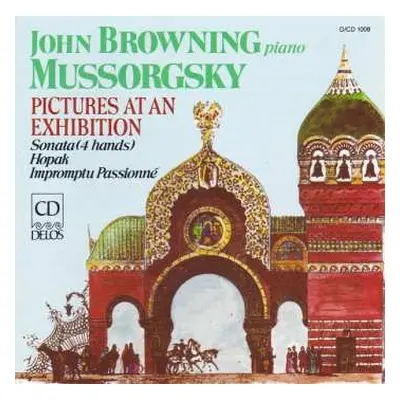 CD Modest Mussorgsky: Pictures At An Exhibition - Sonata(4 Hands), Hopak, Impromptu Passioné