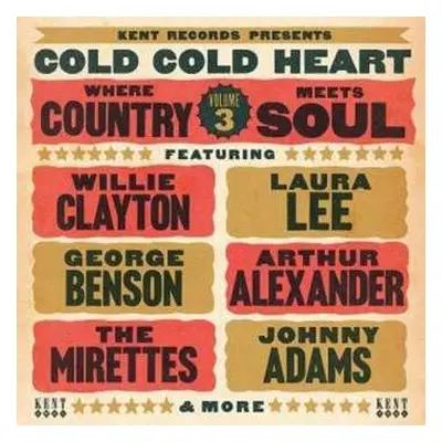 CD Various: Cold Cold Heart - Where Country Meets Soul 3