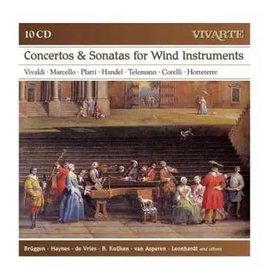 10CD/Box Set Antonio Vivaldi: Concertos & Sonatas For Wind Instruments