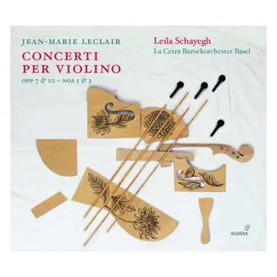 CD Leila Schayegh: Concerti Per Violino, Vol. II (Op. 7 &10 – Nos 1 & 3)