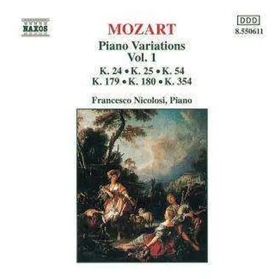 CD Wolfgang Amadeus Mozart: Piano Variations, Vol. 1