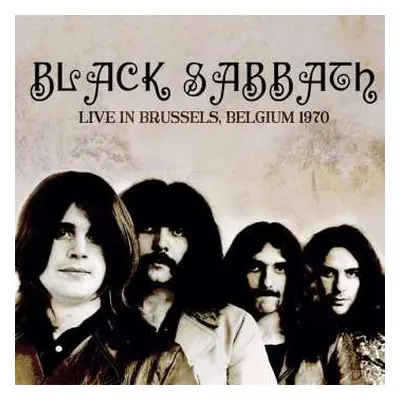 CD Black Sabbath: Live In Brussels, Belgium 1970