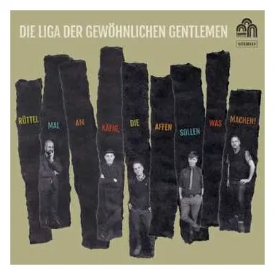 LP/CD Die Liga Der Gewöhnlichen Gentlemen: Rüttel Mal Am Käfig, Die Affen Sollen Was Machen!