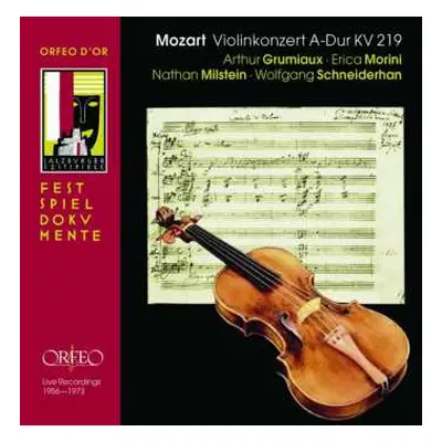 2CD/Box Set Arthur Grumiaux: Violinkonzert A-Dur KV 219