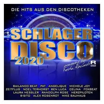 2CD Various: Schlagerdisco 2020: Die Hits Aus Den Discotheken