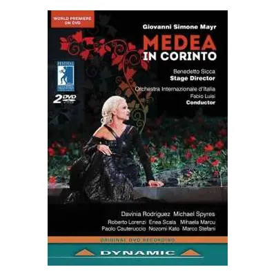 2DVD Johann Simon: Medea In Corinto