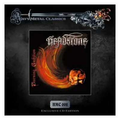 CD Headstone: Burning Ambition