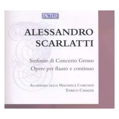 2CD Alessandro Scarlatti: Sinfonie Di Concerto Grosso Nr.1-12