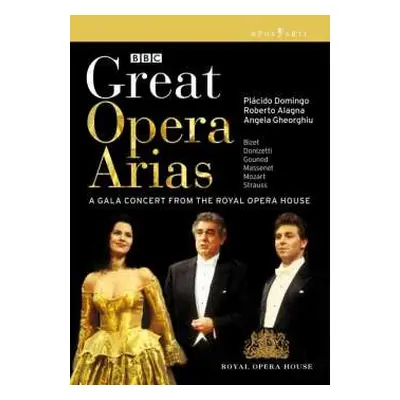 DVD Georges Bizet: Great Opera Arias - Gala Concert From The Royal Opera House