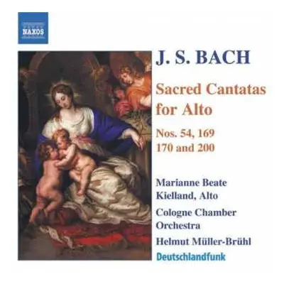 CD Johann Sebastian Bach: Sacred Cantatas For Alto