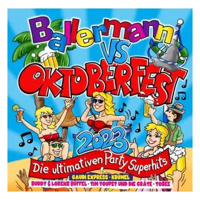 2CD Various: Ballermann Vs Oktoberfest 2023