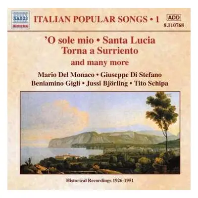 CD Various: Italian Popular Songs 1