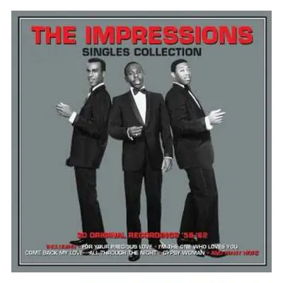 2CD The Impressions: Singles Collection (30 Original Recordings '58-'62)