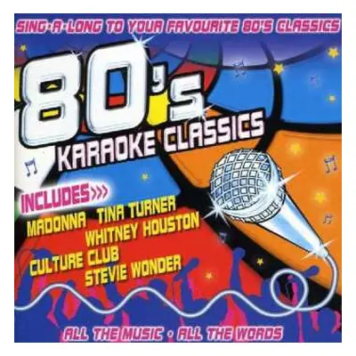 CD Karaoke & Playback: 80's Karaoke Classics