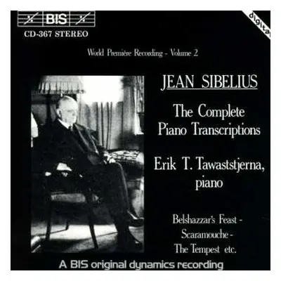 CD Jean Sibelius: The Complete Piano Transcriptions, Volume 2