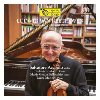 SACD Ludwig van Beethoven: Sonatas for Violin and Piano No.2, 3, 4