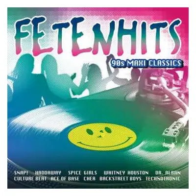 3CD Various: Fetenhits 90s Maxi Classics