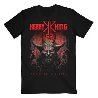 Kerry King Unisex T-shirt: From Hell I Rise Cover (small) S