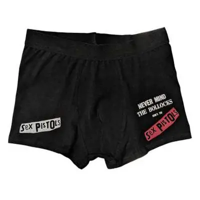 The Sex Pistols Unisex Boxers: Never Mind The Bollocks Original Album (medium) M