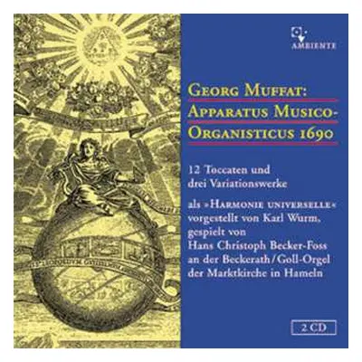 2CD Georg Muffat: Apparatus Musico-organisticus