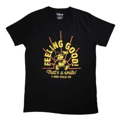 Mickey Mouse Unisex T-shirt: Feeling Good (medium) M