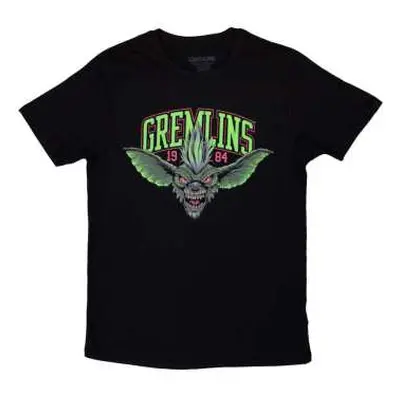 Gremlins Unisex T-shirt: Stripe 1984 Green Logo (x-large) XL