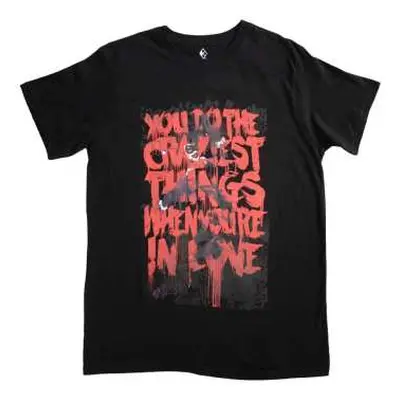 Dc Comics Unisex T-shirt: Harley Craziest Things (medium) M