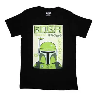 Star Wars Unisex T-shirt: Boba Japanese (medium) M