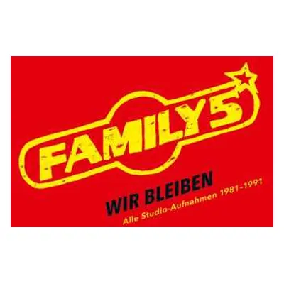 5CD/Box Set Family 5: Wir Bleiben - Alle Studio-Aufnahmen 1981-1991 LTD | NUM