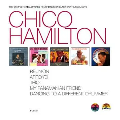 5CD/Box Set Chico Hamilton: Complete Remastered Recordings On Black Saint&Soul Note