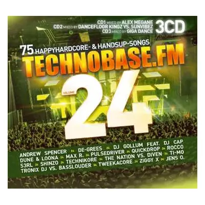 3CD Various: TechnoBase.FM Volume 24