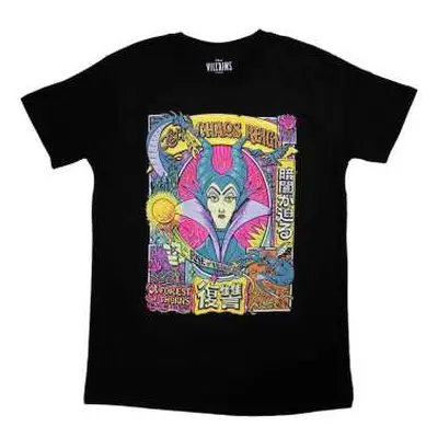 Maleficent Unisex T-shirt: Sleeping Beauty Let Chaos Reign (xx-large) XXL