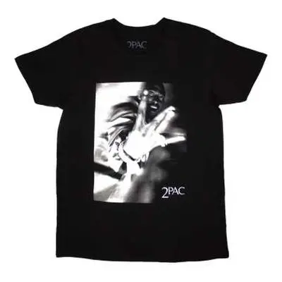 Tupac Unisex T-shirt: Fingers (large) L