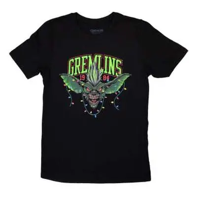 Gremlins Unisex T-shirt: Stripe 1984 Xmas Lights (x-large) XL