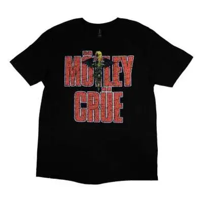 Motley Crue Unisex T-shirt: Dr Feelgood Since 1989 (back Print) (medium) M