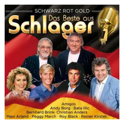 2CD Various: Das Beste Aus Schlager: Schwarz Rot Gold