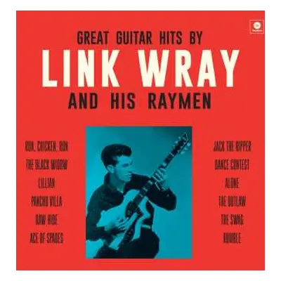 LP Link Wray And His Ray Men: Great Guitar Hits By Link Wray And His Raymen LTD