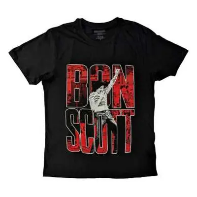 Bon Scott Unisex T-shirt: Big Type (large) L