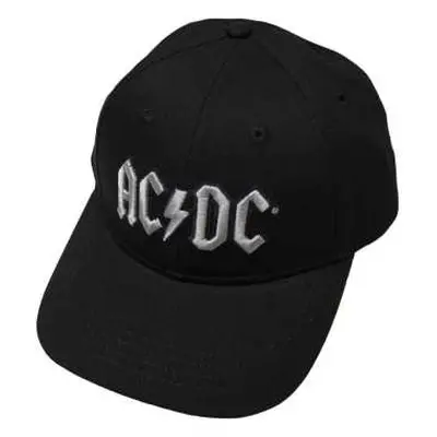 Ac/dc Unisex Baseball Cap: Silver Logo