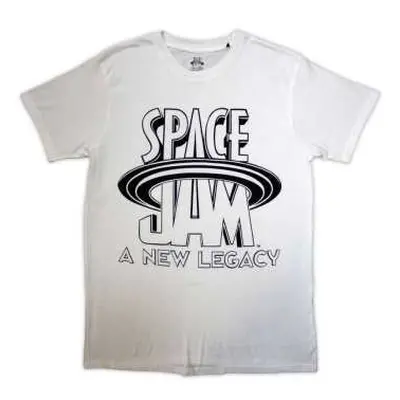 Space Jam Unisex T-shirt: Space Jam 2 B&w Logo (x-large) XL