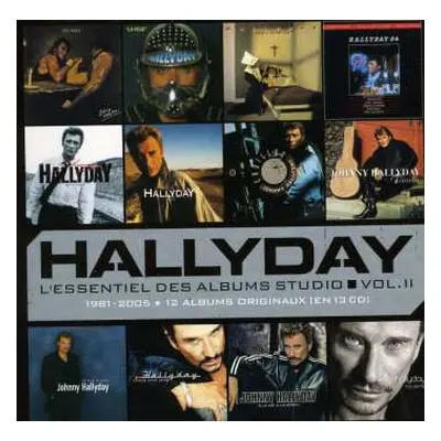 13CD/Box Set Johnny Hallyday: L'essentiel Des Albums Studio Vol. II (1981 - 2005)