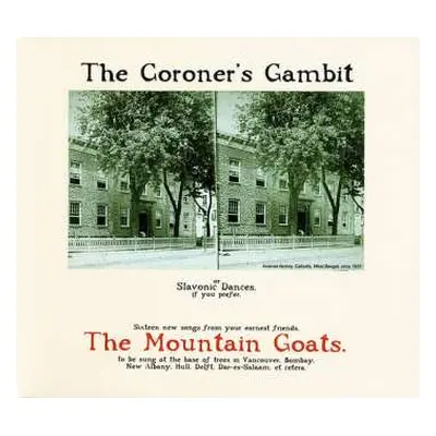 LP The Mountain Goats: The Coroner's Gambit