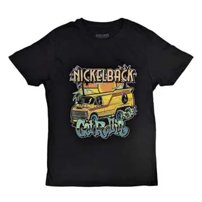 Nickelback Unisex T-shirt: Get Rollin' (medium) M