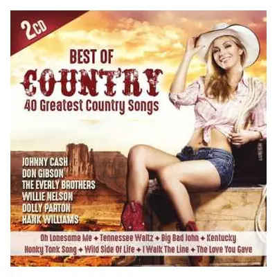 2CD Various: Best Of Country: 40 Greatest Country Songs Folge 1