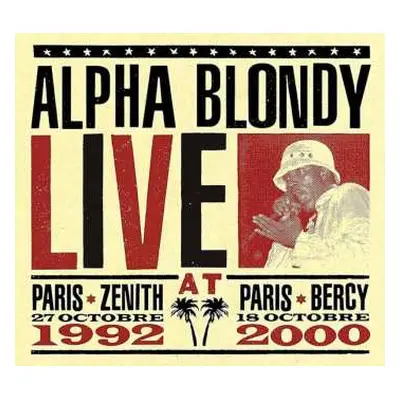 3CD Alpha Blondy: Live Paris Zenith / Paris Bercy